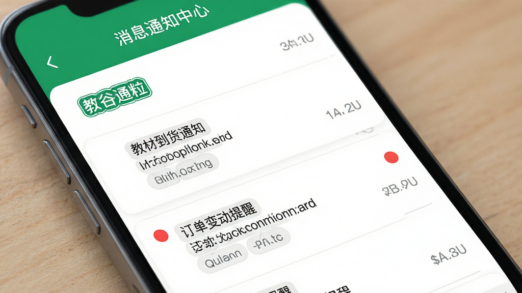 �������ѧ�� ��Ϣ֪ͨ���Ľ��� �ֻ���Ļ��ʾ��Ϣ�б� �����̲ĵ���֪ͨ�Ͷ����䶯���� ��Ҫ��Ϣ���к�ɫԲ���� ��ɫ���ɫ��ɫ�� ����Ϊ�����б� �Ű����� ��ƽ����� ϸ�ڰ�����Ϣ�����ǩ��ʱ��� ���ʸ��� �ɾ� �޶���Ԫ��