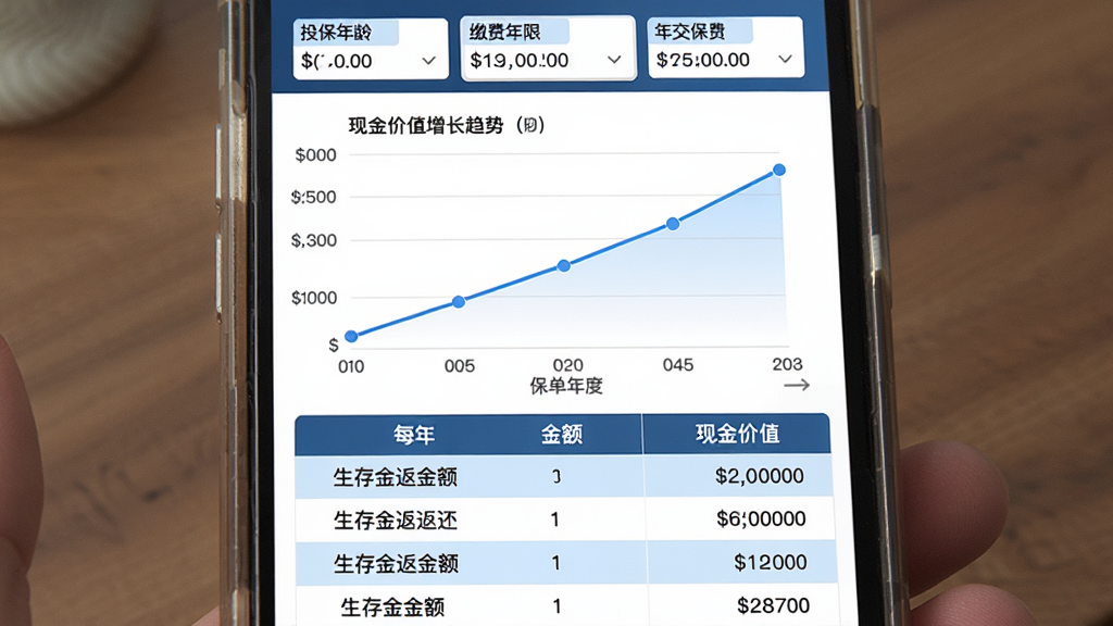 ��������App������ʾҳ�棬�ֻ���Ļ�ϰ벿��Ϊ����ͼչʾ�ֽ��ֵ�������ƣ�����Ϊ�����������Ϊ���°벿��Ϊ���ݱ����г�ÿ������𷵻�������ֽ��ֵ�������н���ǳ�����ɫ��ɫ���������������������ʾͶ�����䡢�ɷ����ޡ��꽻���ѣ�������Ϊ�������ݿ��ӻ����棬���ʸ��壬�޶���װ��
