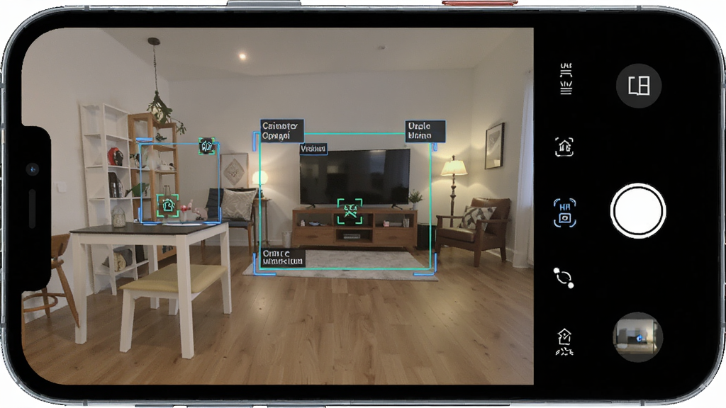 HDF Vision AI ʵʱ����ʶ�����ͼ���������ֻ�����ͷ��׼��ͬ��������Ļ����ʶ�������ֱ�ע������Ϊ�ֻ���Ļ��д�����Ƽ��У�ϸ�ڰ���ʶ��ͼ���������ƣ������������ɾ����޶���Ԫ��
