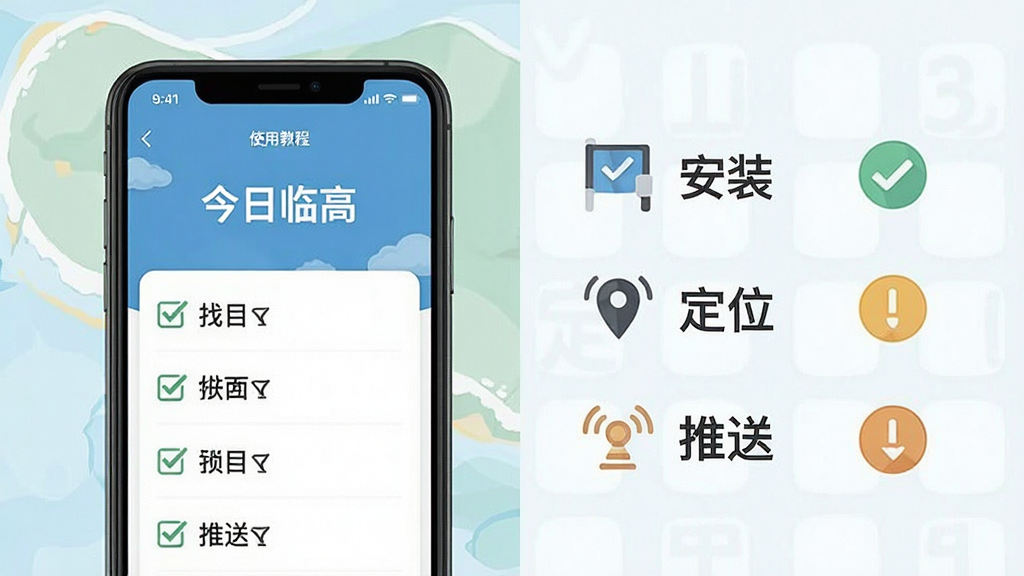 һ��չʾ�ֻ�Ӧ��ʹ��ָ�ϵ�ʾ��ͼ��������һ���ֻ���Ļ��ʾ�������ٸߡ�ʹ�ý̳�ҳ�棬�Ա��й�ѡ�嵥����ʾͼ�꣬�������ҷ������Ű�����������ƽ����ƣ�ϸ�����嵥��������װ������λ�������͡������������ʸ��壬�ɾ����޶���Ԫ��