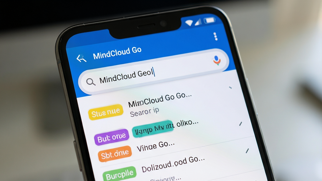һ����׿�ֻ���Ļ��д����ʾ��MindCloud Go�����������棬������������ؼ��ʺ��·��г���������ɫ��ǩ�ıʼǽ��������Ϊ������д��ͼ���ֻ�ռ�ݻ�����Ҫ�����Ű���������λ�ڶ���������б��������У����ΪдʵUIչʾ��ϸ�ڰ�����ǩ��ɫ���������������������黯�����ʸ��壬�ɾ��޶���Ԫ�ء�