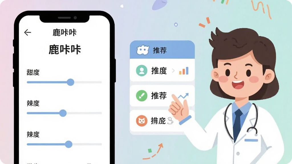 һ�ű�ƽ����Ƶ�ʾ��ͼ�����������һ���ֻ��������ֻ���Ļ����ʾ��¹���ǡ��Ŀ�ζ��������ҳ�棬����ȡ����ȵȻ��������Ҳ���һ����ͨӪ��ʦ�������ڸ������ݸ����Ƽ��б�����������͵Ľ���ɫ�����רҵ���Ѻã������������޶���װ��