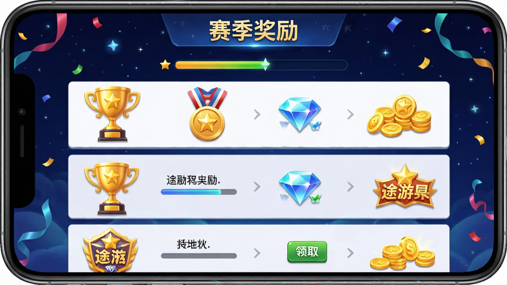 ;�ζ������������棩���½������棬������ʾ�ֻ���Ļ�������Ž𱭡����ơ���ʯ�ͽ��ͼ�꣬�����С��������������֣�����Ϊ����ɫ�ǿ���ʴ�������Ϊ�����б�չʾ��ͬ��λ���������Ϊ��ϷUI��Ʒ��ϸ�ڰ�������������ȡ��ť����λ���£����ʸ��壬�ɾ����޶���Ԫ��