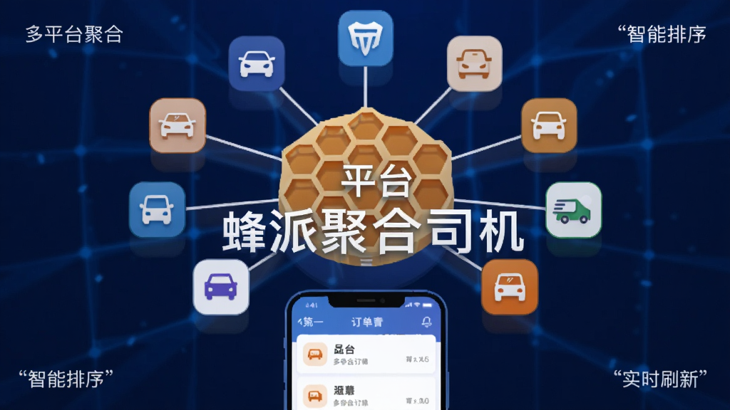 һ��չʾ��ƽ̨�����ۺϸ���Ĳ廭������������һ��Բ�εķ䳲ͼ�����䳲��Χ�����Ŷ����ͬ��ɫ��Сͼ�������ͬ����ƽ̨������������۵��䳲���룬�䳲�·���һ���ֻ���Ļ��ʾͳһ�Ķ����б�������Ϊ����ɫ�Ƽ����������������ִ���ɫ������ɫ��ɫ�Ͱ�ɫΪ��������ɾ�������Ԫ�أ�ͼƬ�����ð�ɫ����д��