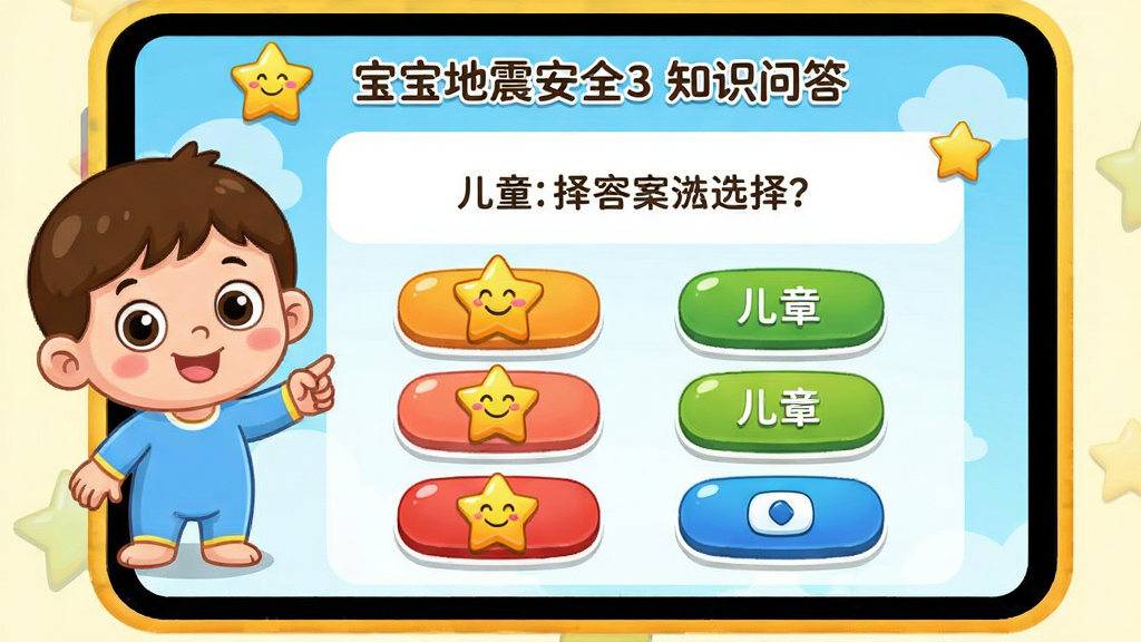 ��������ȫ3 ֪ʶ�ʴ���� ��ͨ��ɫ���� ��ͯѡ��� ��ͨ��� ����չʾ�����ѡ�ť �Ű����� ���Ϊ��ͯ������ͨ ϸ�ڰ������ǽ�����Ц��ͼ�ꡢ��ɫ��ť ���ʸ��� �ɾ� �޶���Ԫ��