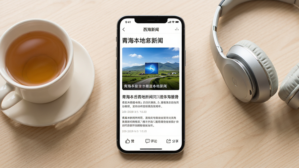 һ�������ֻ�չʾ���������š�App����������ҳ�棬��Ļ����ʾһƪ�����ຣ�������ŵ����£����д�ͼ�������·��е��ޡ����ۺͷ�����ť���ֻ��Ա���һ�����һ������������Ϊǳľɫ���棬���־��У��������ǳɫ��ϸ������Ļ�������У����ʸ��壬����ɾ����޶���Ԫ�ء�