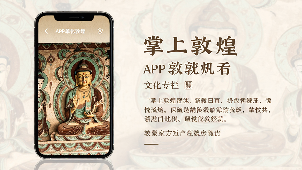 һ��չʾ�����϶ػ͡�APP�Ļ�ר����ͼƬ������Ϊ�ֻ���Ļ����ʾĪ�߿߱ڻ��ĸ���ͼƬ���Ա߸������ֽ��ܣ�����ɫ�����ӵ��ţ����Ϊ�Ļ�������չʾ��ϸ��չʾ�ڻ������������Ű棬����ϸ�壬�ɾ��޶���װ��