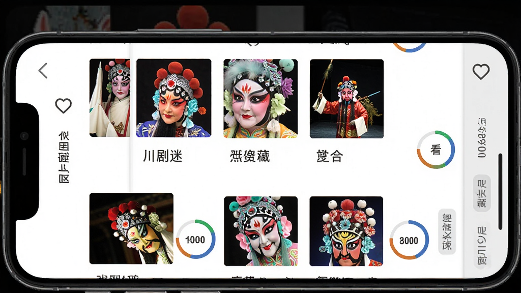 ������ �ղ�����ʷ��¼���ܽ��棬�ֻ���Ļ��չʾ�û��ղص�Ϸ���б�������Ϊ����Ϸ������ͼ���Ŀ���ƣ�����Ϊ�����б��Ű棬���Ϊ�ƶ�Ӧ�ý�����ƣ�ϸ�ڰ����ղ�����ͼ�ꡢ�ۿ����Ȱٷֱȡ�����ʱ���ǩ�������������ɾ����޶���Ԫ��