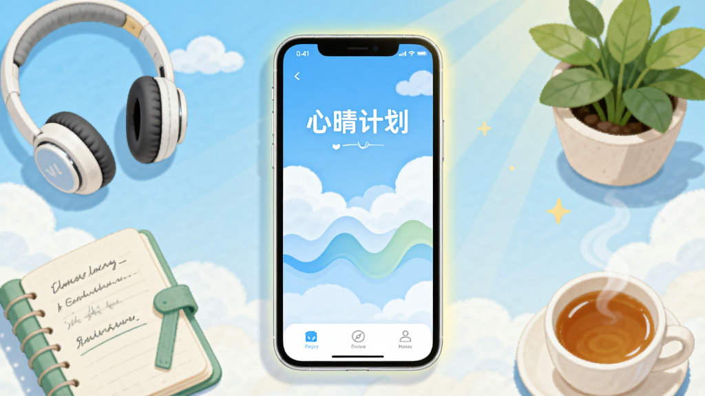 ����������һ�������ֻ�����Ļ��ʾ������ƻ���Ӧ�ý��棬�������������Ʊ�������͵Ĳ����κ��������������ֻ���Χ�����Ŷ������ռǱ�����ɫֲ���һ���Ȳ衣���ֲ��þ��й�ͼ���ֻ�Ϊ���壬������Ʒ�ʷ���״���С����Ϊ��������ϵ�廭��ɫ�������������̡��װ�Ϊ����ϸ�����ֻ���Ļ����΢���Σ������е������ƶ���������ߡ����ʸ��壬�ɾ��������޶���Ԫ�ء�