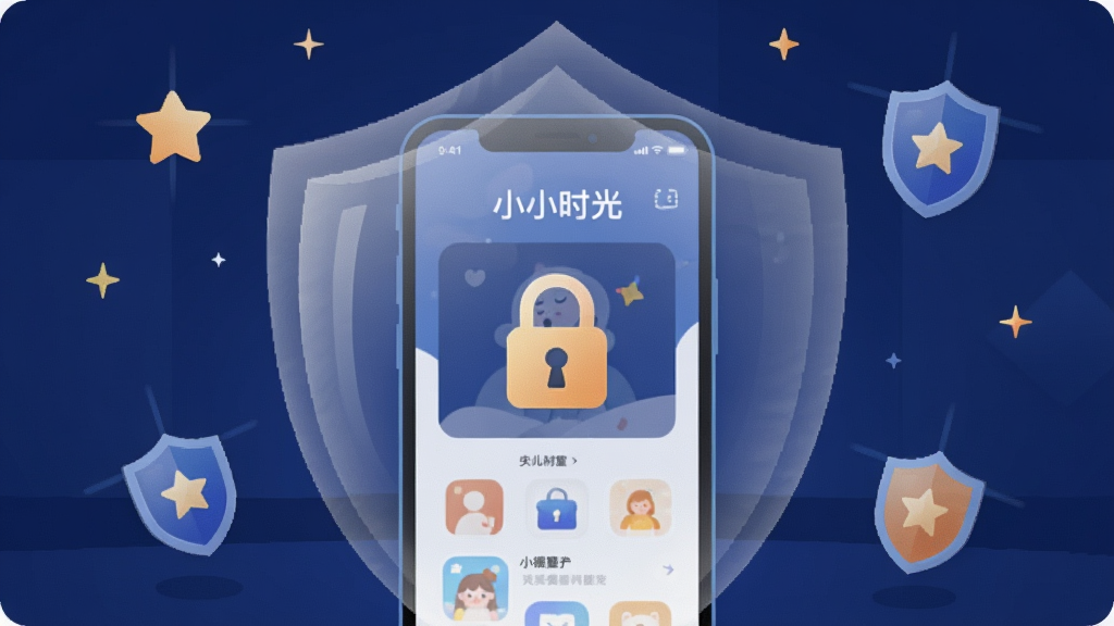 һ�ű�����˽��������Ĳ廭������������һ����������ͼ����ֻ���Ļ����Ļ����ʾ��ССʱ�⡱Ӧ�ý��棬������Χ��һ���͸���ķ�����Ч��������������ɫ������׺�����ǺͶ���Ԫ�أ����岼������ͻ�������Ƽ�������ܰ�н�ϣ�ϸ�����������ʸɾ����޶���Ԫ��
