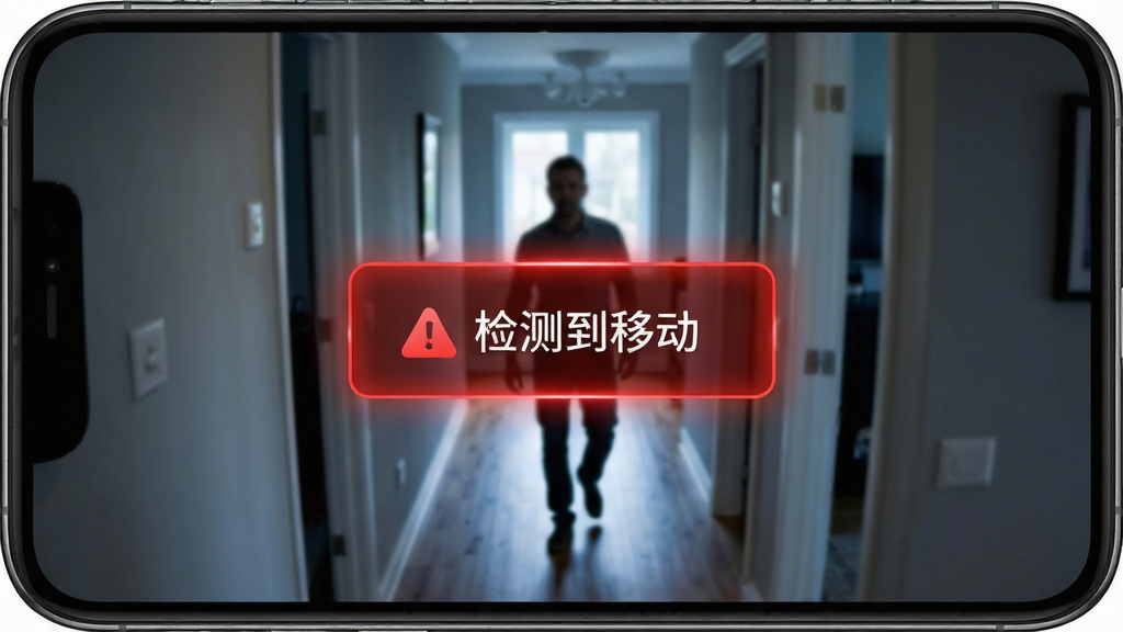 ��Ѽ��Զ���ƶ����������澯֪ͨ���棬�ֻ���Ļ�ϵ�����ɫ�澯��ʾ����ʾ����д��