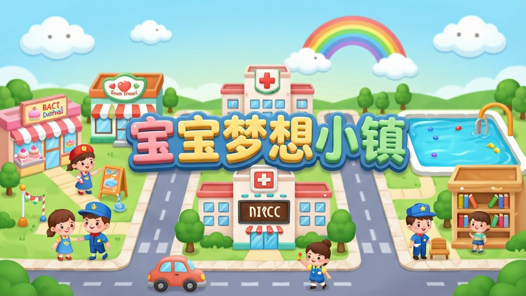 һ��ɫ�����졢����ͯȤ�Ŀ�ͨС��ȫ��ͼ��������������Բ��ɰ�����������д�š���������С�򡱣�С�򲼾ִ������£��������Ʒ��ͳ��У��Ҳ�����Ӿ�ݺ�ͼ��ݣ��м���ҽԺ�͵�ӰԺ���ֵ�����С����������������а��ƺͲʺ磬�����ְͬҵ���Ŀ�ͨС�����ڳ����л�����ˣ��������������ͣ����ʸɾ��������޶�������Ԫ�أ��ʺ���Ϊ��ͯӦ������ͼ