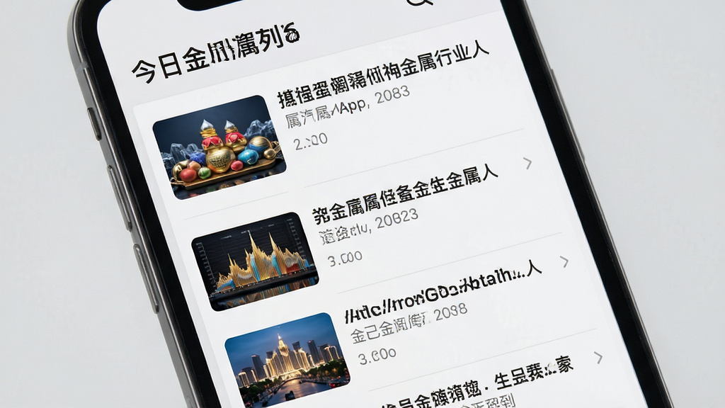 ���ս�App��Ѷ�б�ҳ�棬�ֻ���Ļչʾ������ɫ������ҵ���ű���������ͼ���Ű����룬����Ϊǳ��ɫ��������ż��򣬻��ʸɾ����޶���Ԫ��