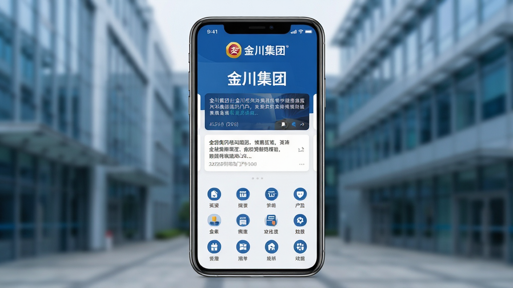����Ϊһ�������ֻ�����Ļ��ʾ�𴨼����ƶ��Ż�App����ҳ���棬�����Ϸ�ΪƷ��Logo���в�Ϊ������Ѷ��Ƭ���·�Ϊ����ͼ�������Ű���þ��й�ͼ������Ϊ�ִ��칫¥�黯���������Ϊ�Ƽ�����磬ϸ�ڰ�����ɫ��ɫ������ƽ��ͼ�ꡢ���������ֱ��⡰�𴨼��š�������4K���ɾ����޶���Ԫ��