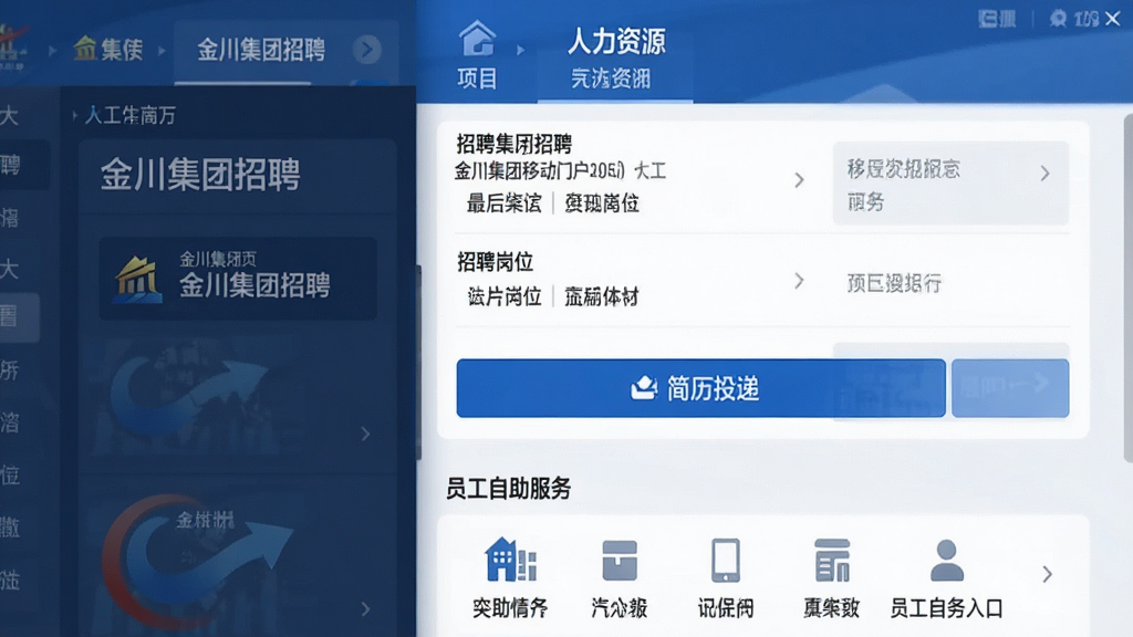 ����Ϊ�𴨼����ƶ��Ż�App��������Դҳ�棬�����Ϸ�Ϊ��Ƹ��λ�б����в�Ϊ����Ͷ�ݰ�ť���·�ΪԱ������������ڣ��Ű���÷�����ƣ����Ϊרҵ����ϸ�ڰ�����ɫ��ť�����������֡��𴨼�����Ƹ��������4K���ɾ����޶���Ԫ��