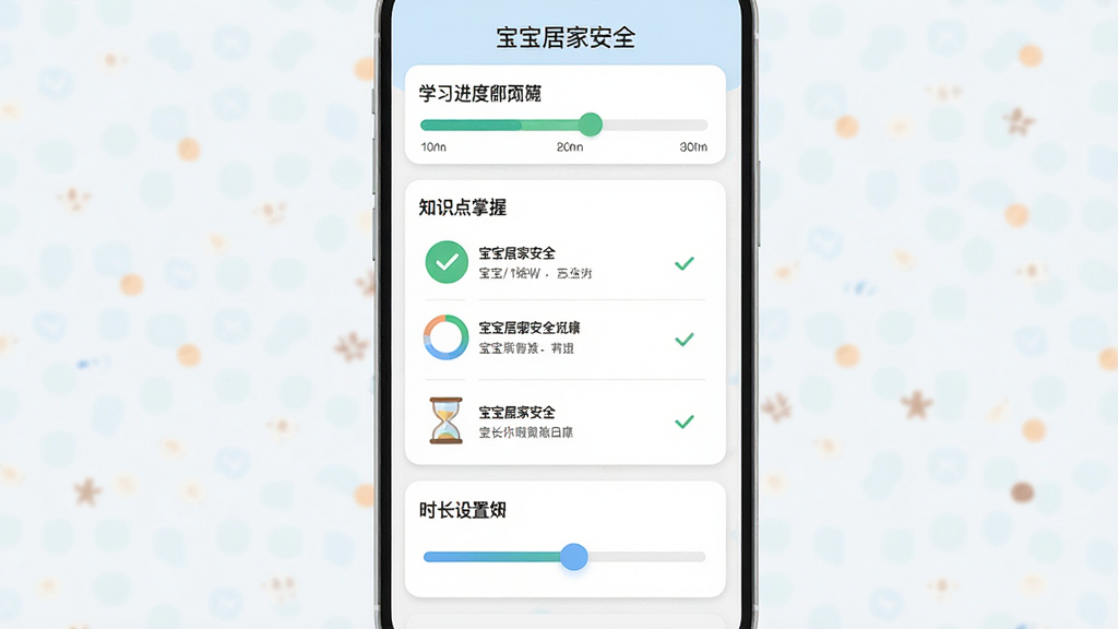 �����Ǳ����ӼҰ�ȫ�ҳ��˱���ҳ�棬����Ϊ�Ϸ���ʾѧϰ���������м���֪ʶ�������б����·���ʱ�����û��飬�Ű���ü�࿨Ƭʽ�������У����Ϊ��ˬ��ƽ����ƣ�ϸ�ڰ����Թ�ͼ�ꡢ���Ȼ���ʱ��ɳ©�����ʸ���ɾ��޶���Ԫ�أ������б�ע���֡������ӼҰ�ȫ��
