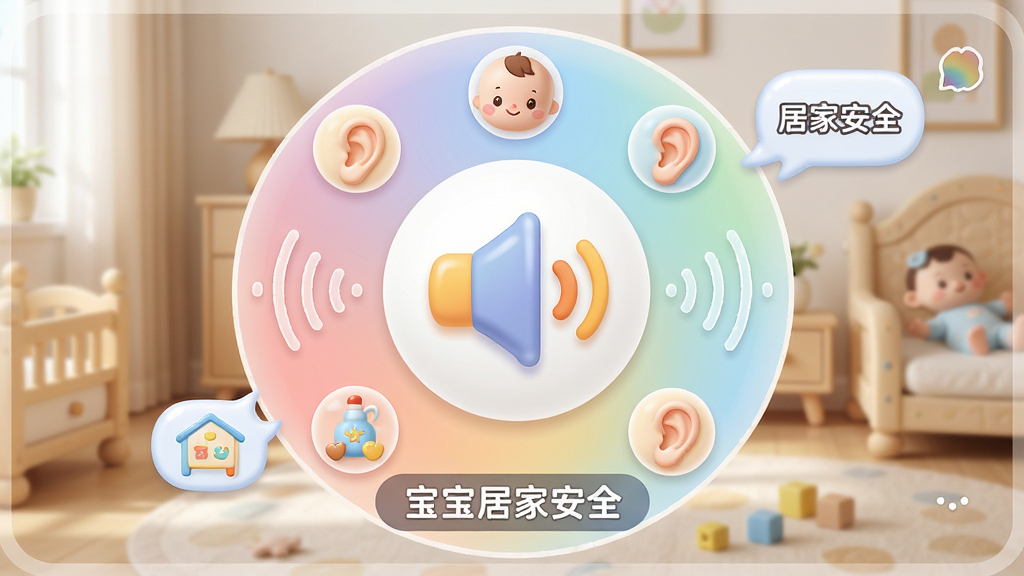 �����Ǳ����ӼҰ�ȫ�������Ž��棬����Ϊ�м������ͼ�꣬���ܻ��������Ϳ�ͨͼ�꣬�Ű����Բ�η���״��ͼ�����Ϊ��ͽ����ͯ�磬ϸ�ڰ����������Ρ���ͨ���䡢��Ļ���ݣ����ʸ���ɾ��޶���Ԫ�أ������б�ע���֡������ӼҰ�ȫ��