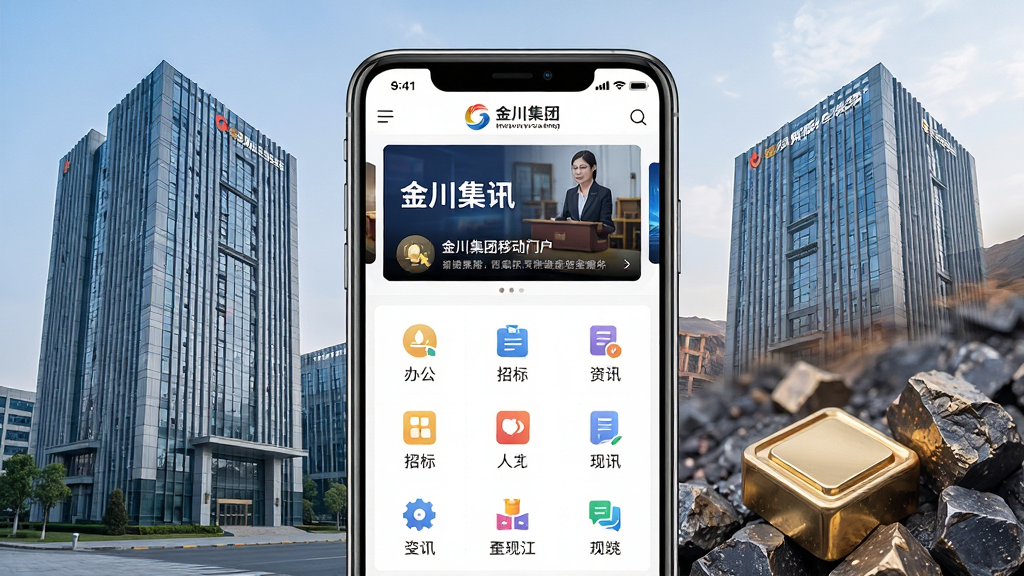 �𴨼����ƶ��Ż�app������չʾͼ��������������ֻ���Ļ����Ļ����ʾ�𴨼��Źٷ�Ӧ����ҳ������������Ѷ�ֲ�ͼ������ͼ�����񣨰칫���бꡢ��������Ѷ�ȣ�������Ϊ�ִ�����ҵ�칫¥����ɫ������ʯԪ���ںϣ����ּ���������Ű��η������������Ƽ��У�ϸ�ھ��£����ʸ��壬�ɾ����޶���Ԫ��