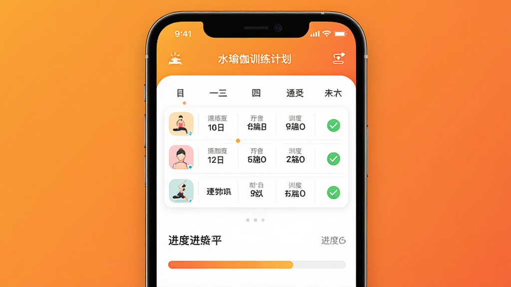 һˮ�٤ѵ���ƻ����ƽ���ͼ����������Ϊ�ֻ���Ļ����Ļ��չʾһ��ѵ���ճ̱����������������Ϊů��ɫ���䣬����Ϊ���½ṹ���Ű������������������ϸ������ͼ������ɹ�ѡ��ǣ����ʸ��壬�ɾ����޶���Ԫ��