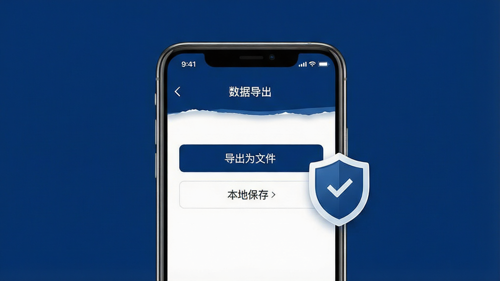 һ��չʾ��Ȥ�ֻ���ݱ��ش洢�뵼�����ܵ�ʾ��ͼ�������������ֻ���Ļ����Ļ����ʾ���ݵ�������ҳ�棬�С�����Ϊ�ļ����͡����ر��桱ѡ��Ա��ж���ͼ�������˽��������������������ɫ�������Ͱ�ɫΪ����ϸ�����������ʸɾ����޶���Ԫ�أ�����Ϊ��ɫ��