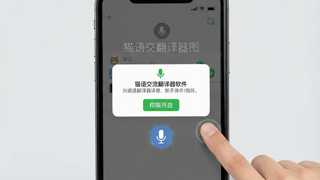 è�ｻ���������������ֲ���ָ��ͼ������չʾһ���ֻ���Ļ����Ļ����ʾȨ�޿�����ʾ��������˷�ͼ�꣬�Ա�����ָ�������������Ϊǳ��ɫ�������̷̳磬ϸ�����������ʸɾ����޶���Ԫ�أ����������ֱ�ע��è�ｻ��������������