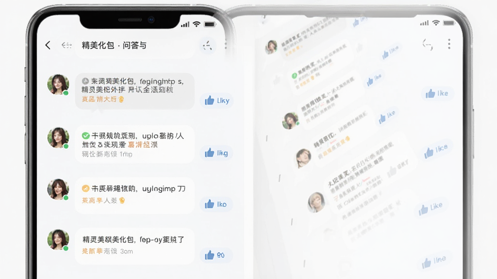 �����������û��ʴ���������������ͼ������Ϊ�ֻ���Ļ��ʾ�ʴ��б����û����ۣ�����Ϊ���¹����б����Ű����������Ϊ��Լǳɫ��ϸ�ڰ����ʴ����ݡ��û�ͷ�񡢵��ް�ť�����ʸ��壬�ɾ����޶���Ԫ��