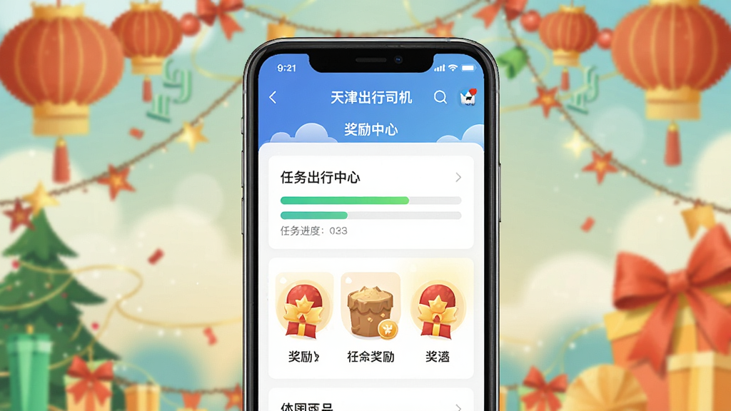 һ��չʾ˾�������ҳ���ͼƬ���ֻ���Ļ��ʾ������˾���˵Ľ������Ľ��棬��������������ͽ���ͼ�꣬�����ǽ��շ�Χװ�Σ����������죬�����������ɾ�����