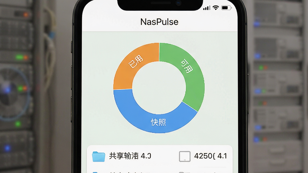 һ��չʾNasPulse�洢����������ֻ���ͼ������������һ����ɫ����ͼ����ע