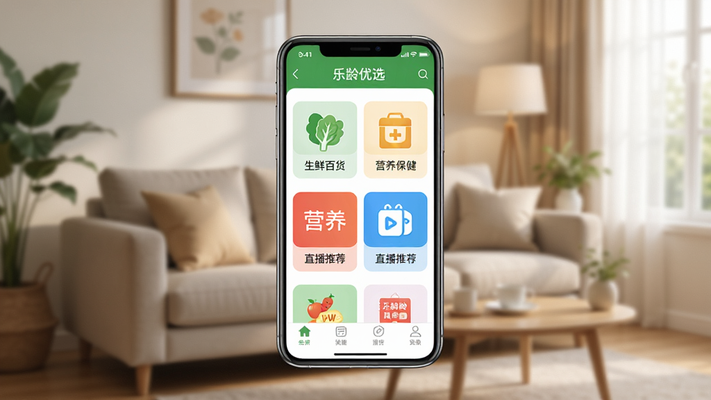һ��չʾ������ѡAPP��ҳ���ֻ�����Ч��ͼ������������һ�������ֻ�����Ļ��ʾ��������ѡ��APP����ҳ��ҳ��������ʰٻ���Ӫ��������ֱ���Ƽ���ͼ��ģ�飬����Ϊ��ܰ�ļ�ͥ�������������дʵ�Ҹɾ������ʸ��壬�޶���Ԫ��