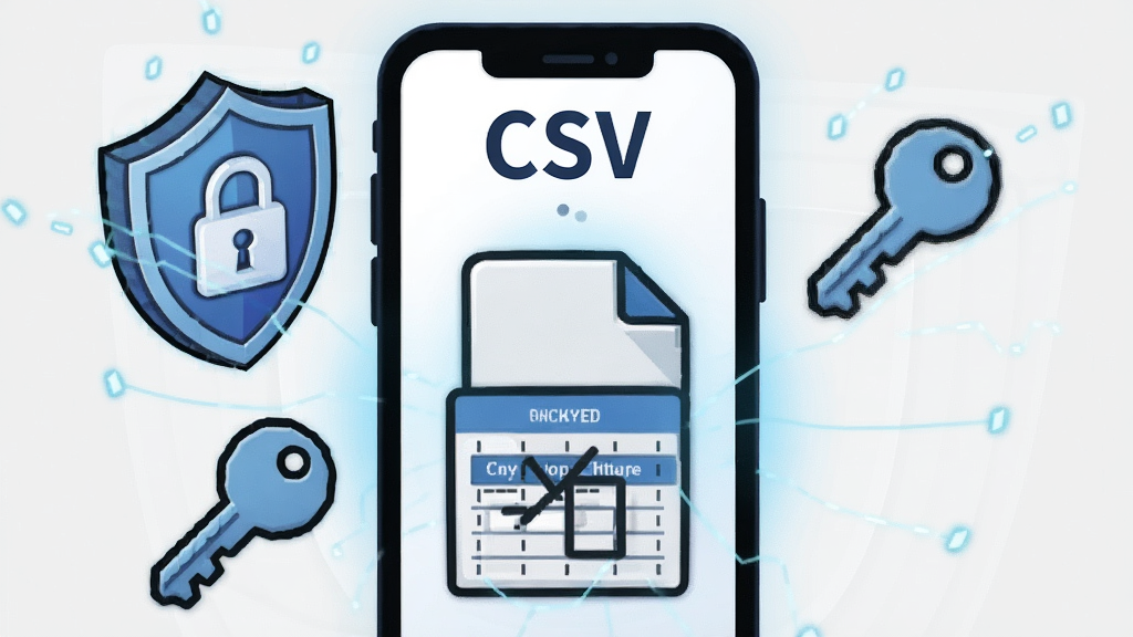 һ��չʾCSV������ȫ��˽�������ܵĲ�ͼ������Ϊ�ֻ���Ļ��ʾ����ͼ��ͼ��ܱ����ļ�����Χ�ж��ƺ�Կ��Ԫ�أ�����Ϊ�ֻ����У����Ϊ��ƽ����ȫ���⣬ϸ������ɫ���Σ������������ɾ��޶���Ԫ�أ�����Ϊǳ��ɫ����Ļ����ʾ��CSV������