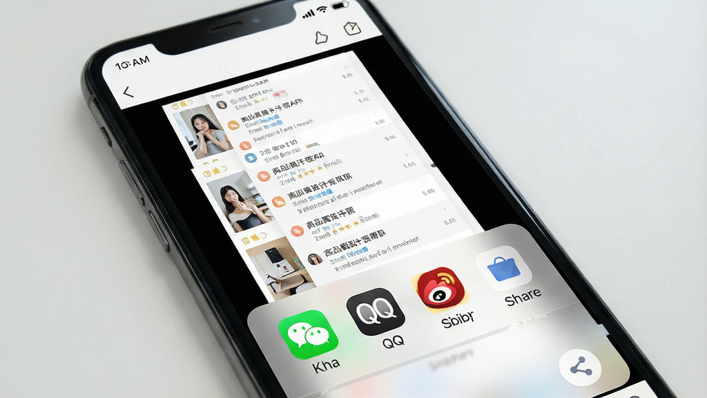 һ��չʾ�������س�ͼAPP���ೡ���������ܵĳ���ͼ���������ֻ���Ļ��ʾ�����һ�Ÿո����ɳ���ͼ��ͼƬ������һ����������Ʒ�����б�����Ļ�·����������˵�����΢�š�QQ��΢����ͼ�꣬����Ϊ�ֻ�������д�����Ϊ��ʵ��UI��ͼ���ϸ�ڰ��������˵���ë����Ч����ͼƬ����ͼ�������ȡ��Լ���Ļ������ʱ��״̬��������ϸ�壬�������࣬������Ԫ��