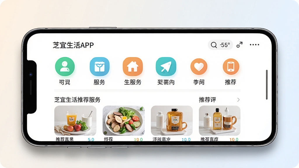 һ��չʾ֥������APP��������ֻ�����ͼ������Ϊһ���ִ������ֻ�����Ļ����ʾ֥������APP����ҳ�������������ͼ����Ƽ���Ʒ������Ϊ���з��ã�����Ϊǳɫ���䣬������¼�Լ��ϸ�����ֻ���Ե����΢��Ӱ����Ļ���������ɼ������ʸ��壬�ɾ����޶���Ԫ��