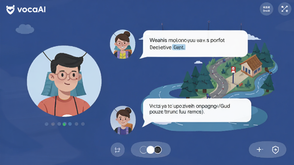 VocaAI�龰�Ի�ģ�����չʾ������������������Ի������볡���廭������Ϊ������·�������������Ϊ��ɫͷ���Ҳ�Ϊ�Ի����ݣ�����ƽ���廭�磬ϸ�ڰ���