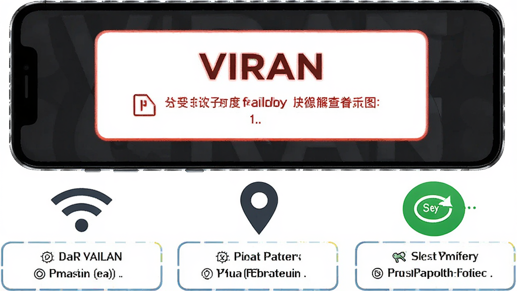 �������ֻ���Ļ��ʾ��VIRAN������ʧ����ʾ��������ʾ��ͼ������Ϊ���½ṹ���Ϸ�Ϊ������ʾ���·�Ϊ�����Ų�ͼ�꣬���Ϊ��Ϣͼ���ϸ�ڰ�������ͼ�ꡢ��λͼ�ꡢ���԰�ť������˵���򣬻����������ɾ����޶���Ԫ��