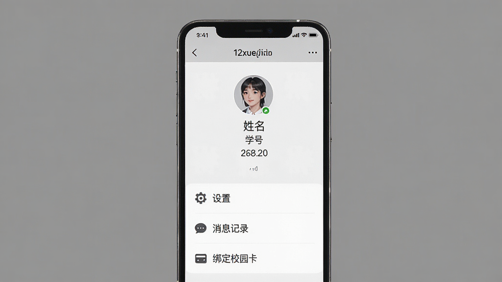 12xue�����������ҳ��չʾͼ���ֻ���Ļ����ʾͷ��������ѧ�ŵȸ�����Ϣ�ֶΣ��·����������á���Ϣ��¼����У԰���Ȳ˵�������������ţ�����Ϊ��ɫ�����ʸɾ�