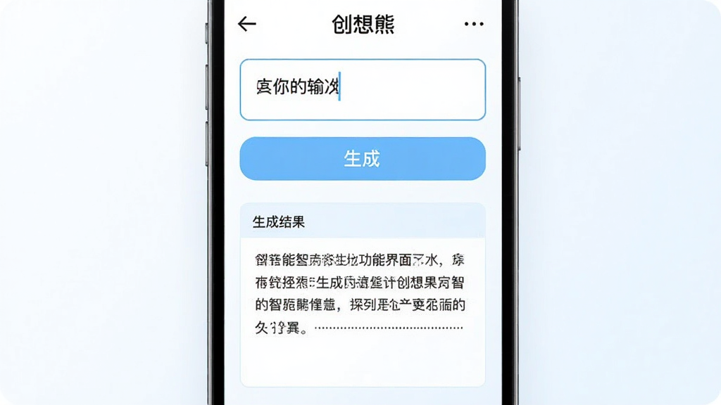 �����������������ɹ��ܽ��棬����չʾһ���ֻ���Ļ����Ļ����ʾ�ı�����������ɰ�ť����������м�����֣��·���ʾ���ɽ�����ı��������岼�����½ṹ�����Ϊ��ƽ���Ƽ��У���ɫ�԰�ɫ��ǳ��ɫΪ����ϸ����ͻ������������ĶԱȣ����������ɾ����޶���Ԫ�أ�ͼ�����ֱ�ע