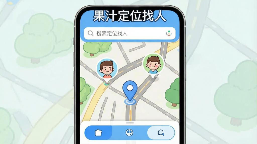 һ���ֻ���Ļչʾ��ͼ���棬��Ļ������ʾ������ͨͷ�����ڵ�ͼ��·�ϣ�һ����ɫ��λͼ���ע��ǰλ�ã����涥�������������ײ��й��ܰ�ť���������������죬���ʸɾ��������޶���Ԫ�أ���Ļ�Ϸ����ֱ�ע