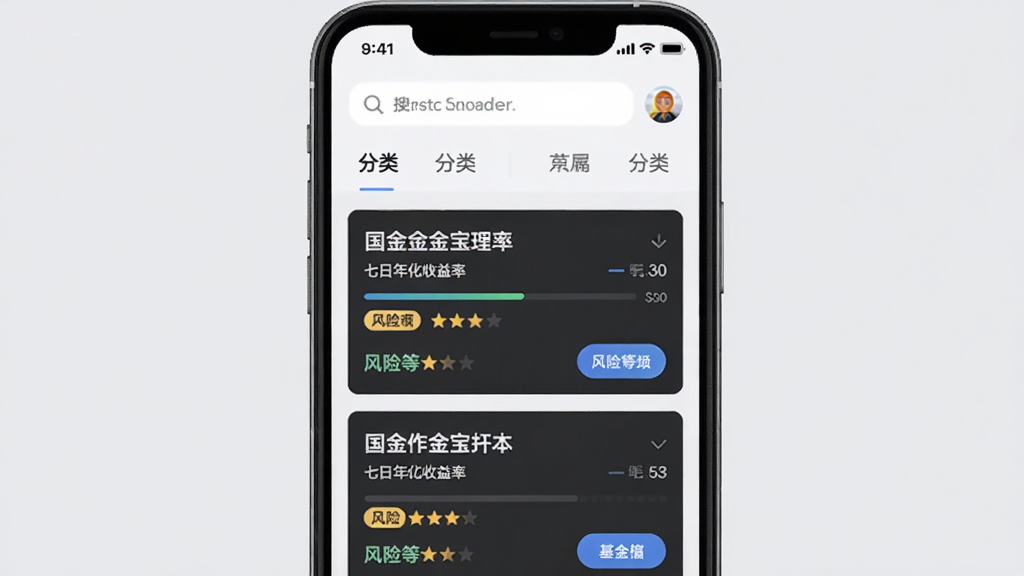 ����Ӷ�����Ƴ��н��棬�ֻ���Ļ��չʾ�����Ʒ��Ƭ�б���ÿ�ſ�Ƭ�в�Ʒ���ơ������껯�����ʡ����յȼ���ǩ��������������������ǩ������Ϊǳ��ɫ��������¼�࣬ϸ�ڰ������������Ǽ����֡���ť�������������ɾ����޶���Ԫ��