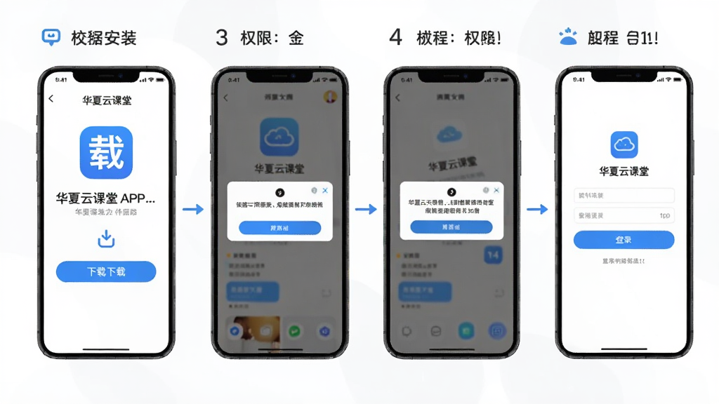 ����Ϊ�������ƿ��á�APP���ֻ��ϵİ�װ�����Ȩ�����ý������ͼ������Ϊ�Ĳ�����ͼ���������У��Ű�������עÿһ�����������Ϊ���̳̲廭���ϸ�ڰ������ذ�ť��Ȩ�޵����͵�¼���棬���ʸ��壬�ɾ����޶���Ԫ��