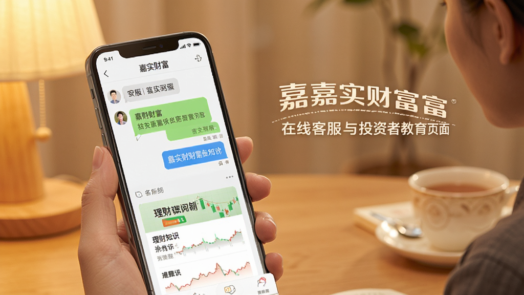 ��ʵ�Ƹ�App���߿ͷ���Ͷ���߽���ҳ��չʾ���������ֻ���Ļ��ʾ�ͷ��Ի����������֪ʶ�����б�������Ϊ��ܰ��ůɫ������������Ѻã������а�������ʵ�Ƹ���������ͻ������������רҵ�����廭��