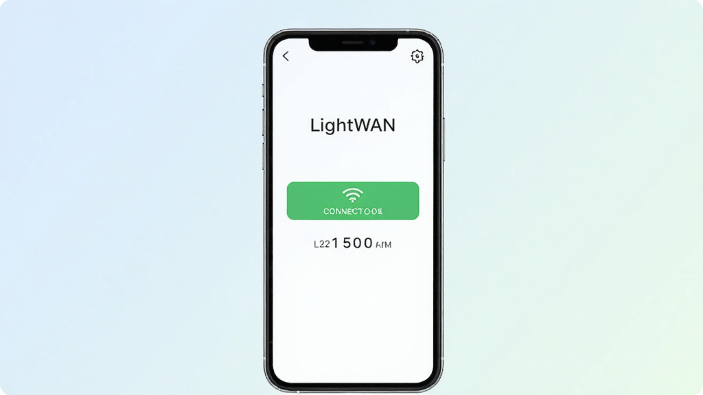 һ��չʾ�ֻ���LightWAN��������Ĳ�ͼ��������һ�������ֻ�������ʾLightWAN���ӳɹ����棬������������ɫ�����Ӱ�ť���ӳ����ݣ�����Ϊǳɫ���䣬��������죬�Ű����������ʸɾ����޶���Ԫ��