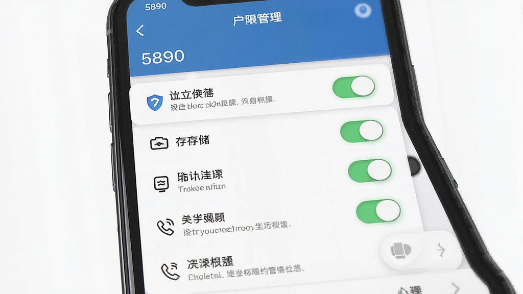 һ��Ӧ��Ȩ�����ý���ʾ��ͼ����������Ϊ�ֻ���Ļ��д����Ļ����ʾ