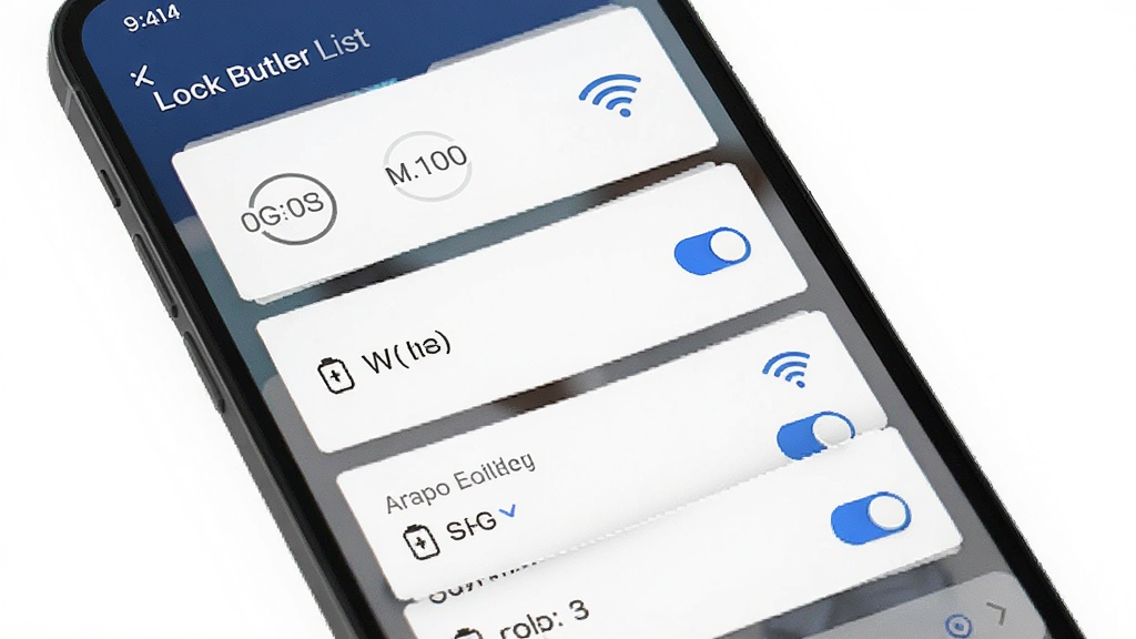 Lock Butler �Զ��������������ý��棬����Ϊ�ֻ�������壬���ַ�Ϊ���ѡ�Ƭ���Ű�Ϊ��ֱ�б������Ϊ�ִ���Լ��Ƭʽ��ƣ�ϸ�ڰ���ʱ��ѡ������WiFiͼ��Ϳ��ؿؼ��������г�������