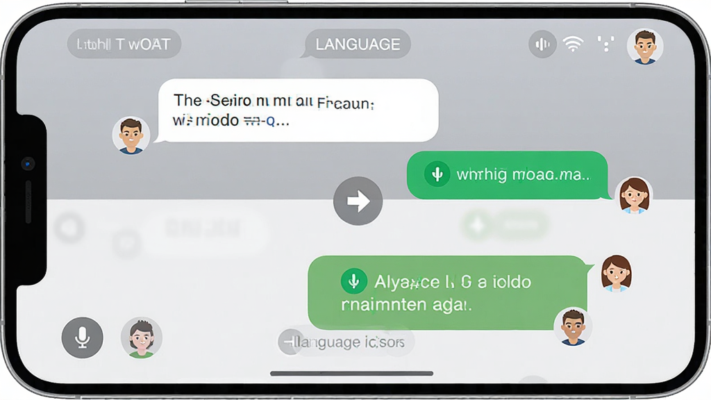 AI�����������Ի�����ģʽչʾͼ������Ϊ�ֻ��������棬��Ļ���·�����ʾ�������ԵĶԻ����ݣ��м��з����ͷ��ʶ������Ϊǳ��ɫ���䣬���Ϊ��ƽ��UI��ƣ�ϸ�ڰ�����˷簴ť�����Ա�ǩ���Ի�ͷ��ͼ�꣬���ʸ��壬�ɾ����޶���Ԫ��