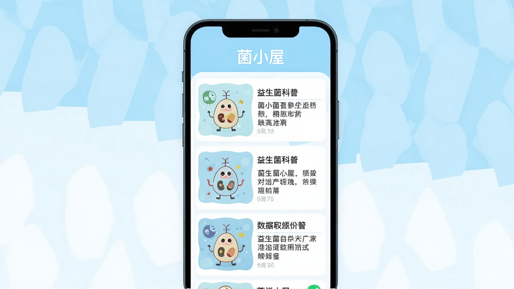 һ��֪ʶ������APP����ʾ��ͼ���������ֻ���Ļ��ʾ���������������б���ÿƪ�������о����Ĳ�ͼ����Ļ�Ϸ���