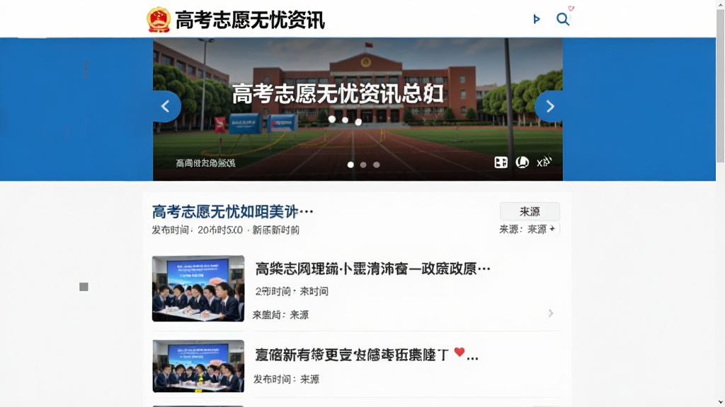 ����Ϊ�߿�־Ը������Ѷҳ�棬����Ϊ�����ֲ�ͼ�·������б����Ű���ô�ֱ��ʽ���֣����Ϊ������Ѷ������ƣ�ϸ�ڰ������߱��⡢����ʱ�����Դ��ǩ�����ʸɾ��޶���Ԫ��