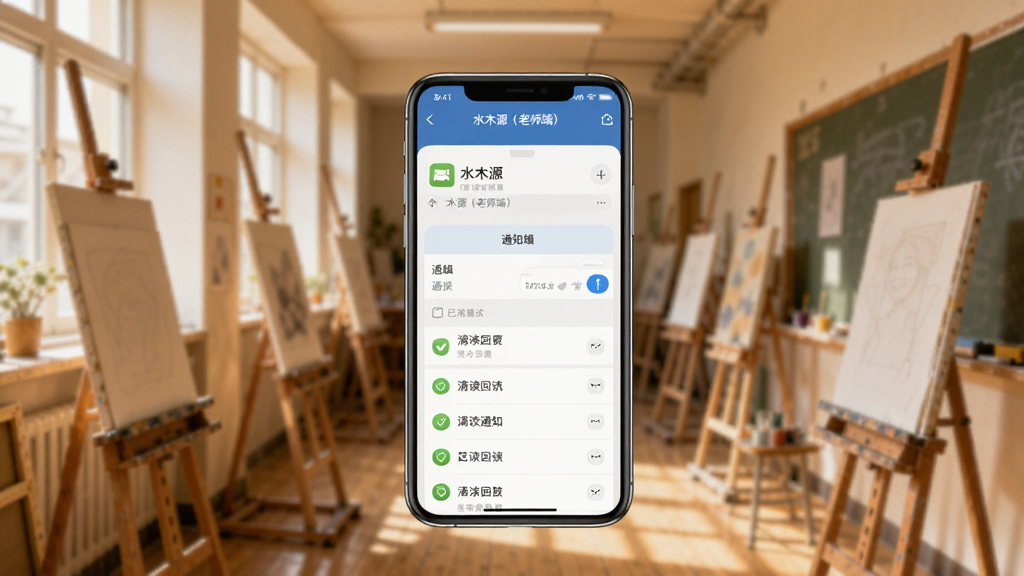 һ��ˮľԴ����ʦ�ˣ���Ϣ֪ͨ���ܵ���ͼ������Ϊ�ֻ���Ļ��ʾ֪ͨ�༭������Ѷ���ִ�б����С�ˮľԴ����ʦ�ˣ�������������Ϊ�������ȵ��黯������ɫ����ů�����дʵ�����ʸɾ����޶���װ��
