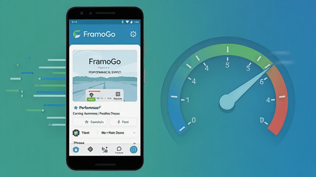 һ��չʾ FramoGo ���������ȵĸ���ͼ��������һ����׿�ֻ���Ļ��ʾ FramoGo ���棬�Ա����������ܵ��Ǳ��̻��ٶ�����Ԫ�أ�ɫ������ɫ����ɫΪ����������졢��Ч���Ӿ����ܣ�����Ϊ��ɫ��΢���䣬������Ƽ������У����ʸɾ���������Ԫ��