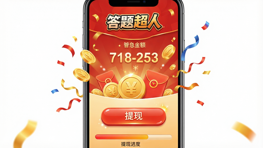 һ�Ŵ��ⳬ�˺������ҳ���ͼƬ�������������ֻ���Ļ��ʾ����������ְ�ť����Ļ�Ϸ��д��ⳬ�˵ı�ʶ���м��н�Һͺ��ͼ�꣬��Χ����ף�ʴ�װ�Σ��ײ������ֽ����������ϲ�����֣���ɫ�Ժ�ɫ�ͽ�ɫΪ����ϸ������������Ч������ť����У����ʸ���ɾ��޶���Ԫ��