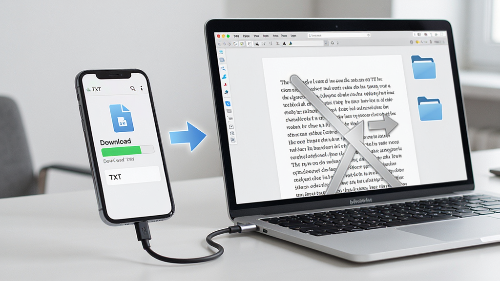 ÿ����������չʾͼ��������һ���ֻ�ͨ�����������ӱʼǱ����ԣ��ֻ���Ļ����ʾTXT�ļ����ؽ��ȣ�������Ļ�ϴ���ͬһƪӢ�����£�����������İ칫���棬���Ƽ���Լ��ϸ�ڰ����ļ������ͷ���ļ���ͼ�꣬����������������Ԫ��